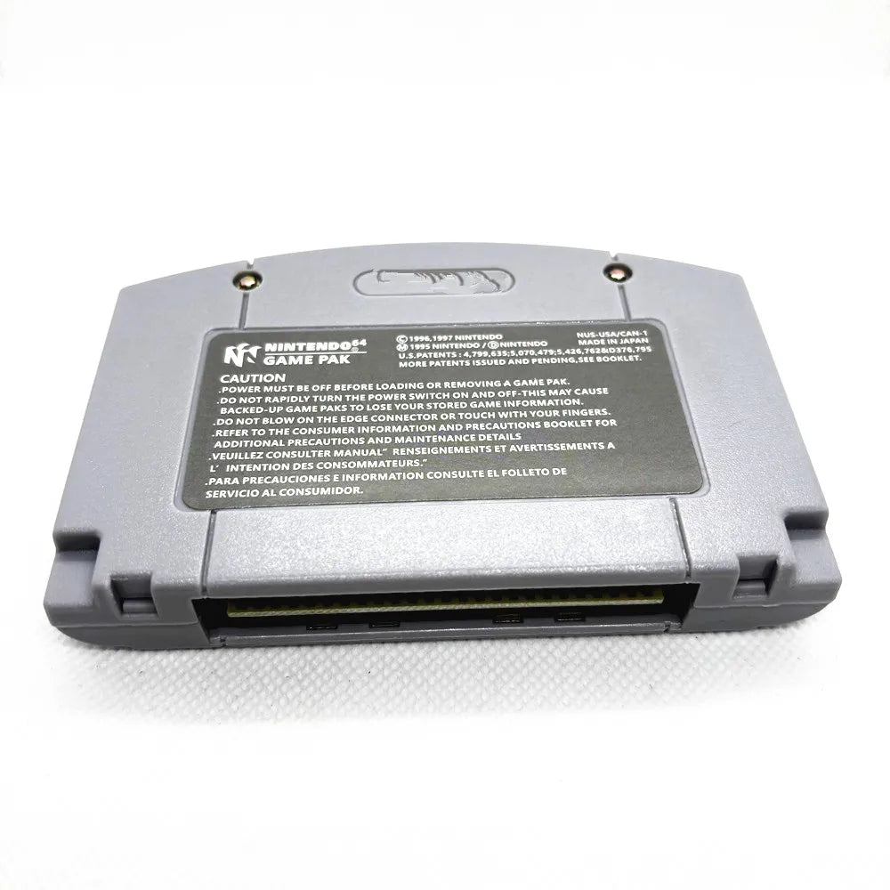 Retro N64 Game Cartridge for Super 64 – Split-Screen Multiplayer Video Game