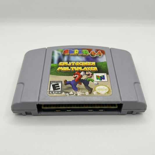 Retro N64 Game Cartridge for Super 64 – Split-Screen Multiplayer Video Game