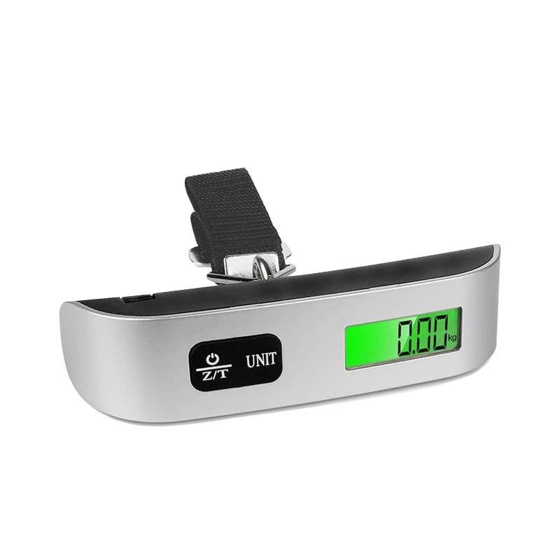 Portable Digital Luggage Scale 50kg/110lb LCD Travel Baggage Weight Scale