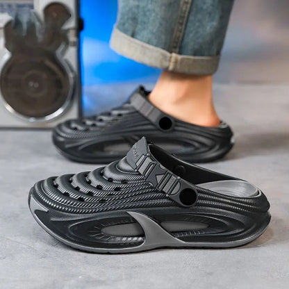Unisex Summer Clogs Thick Sole Non-Slip Outdoor Beach Slides