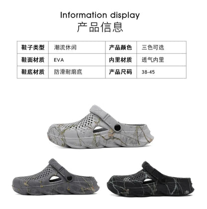 Plus Size Unisex Classic Clogs Summer Garden Sandals Outdoor Comfort Shoes