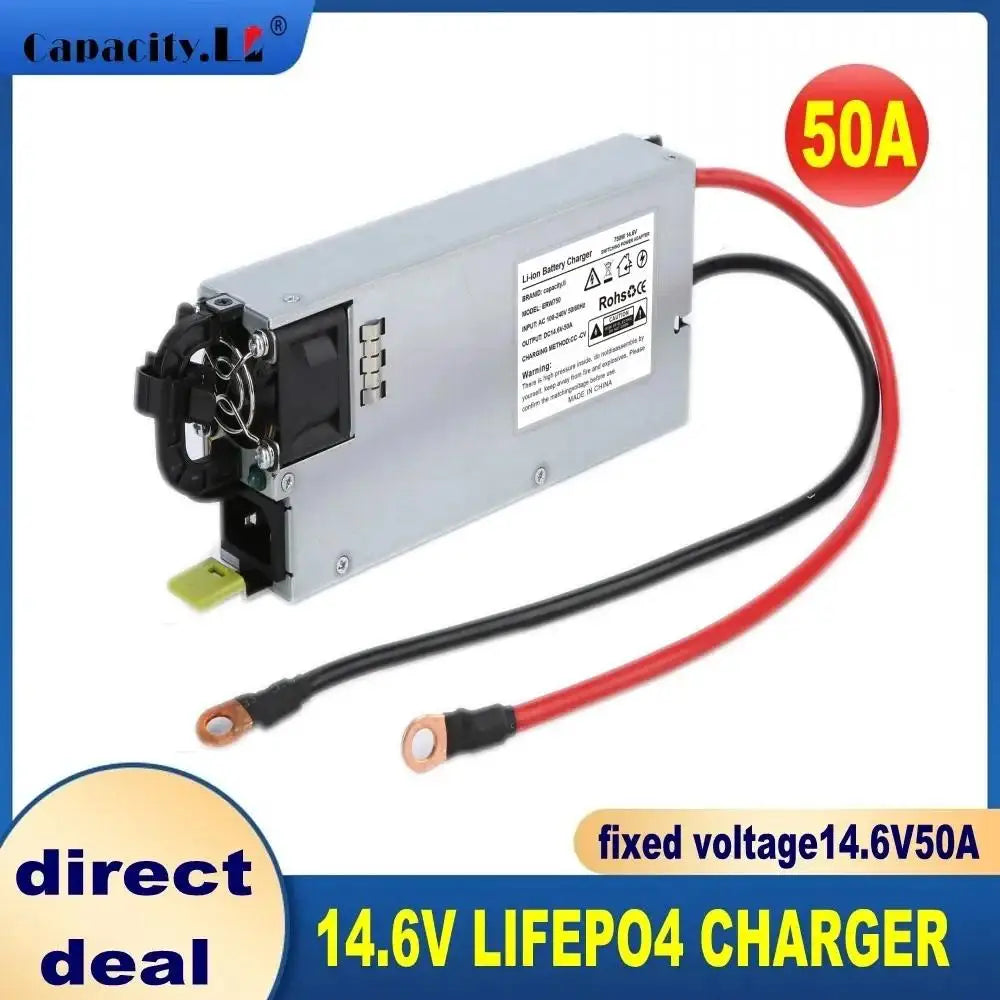12V Car Battery Charger – Fast LiFePO4 & Lithium Battery Charger with Digital Display