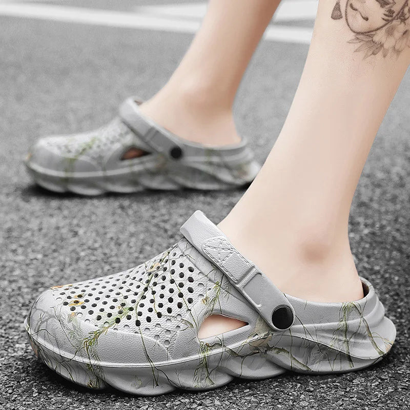 Plus Size Unisex Classic Clogs Summer Garden Sandals Outdoor Comfort Shoes
