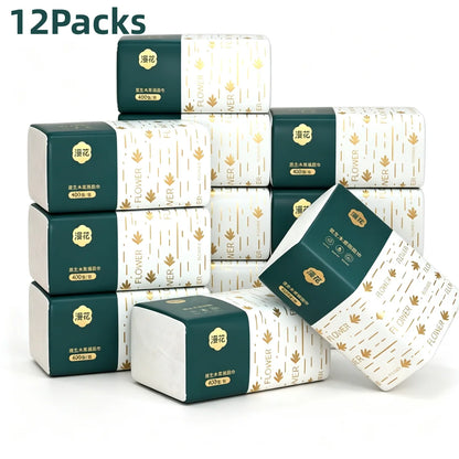 Bulk Pack 4-Ply Paper Towels Soft Strong Virgin Wood Pulp Tissue