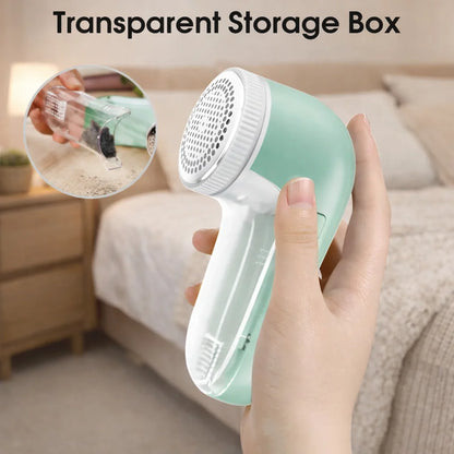 Portable Electric Fabric Shaver Lint Remover & Fuzz Trimmer