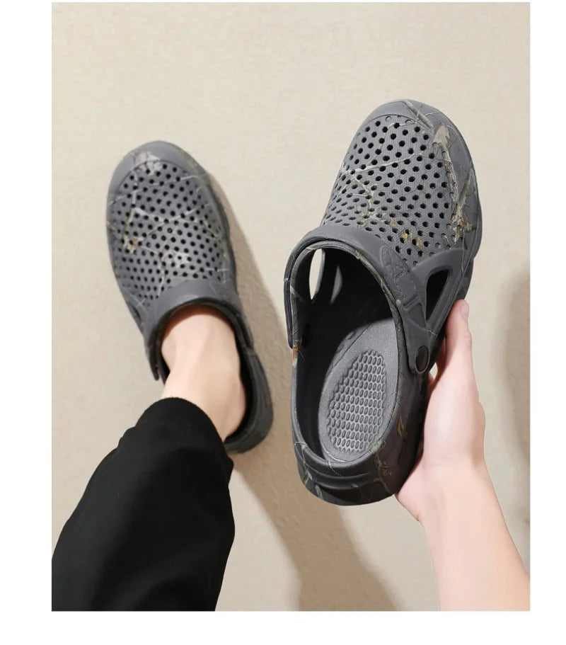 Plus Size Unisex Classic Clogs Summer Garden Sandals Outdoor Comfort Shoes