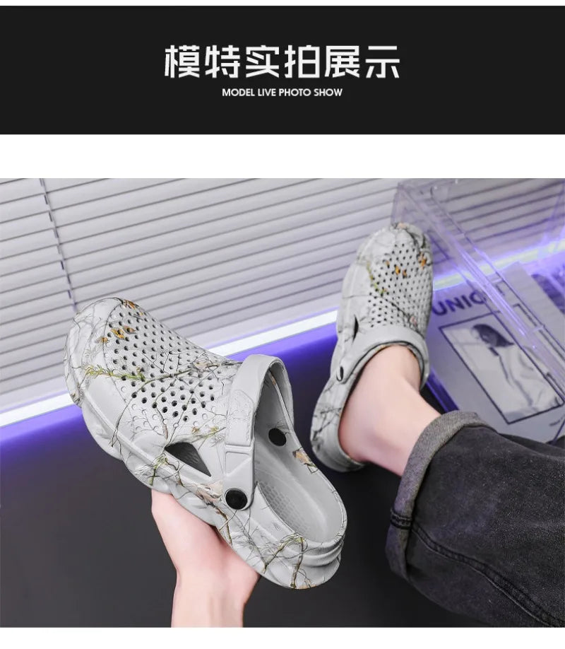 Plus Size Unisex Classic Clogs Summer Garden Sandals Outdoor Comfort Shoes