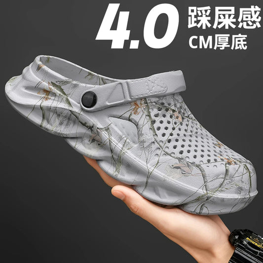 Plus Size Unisex Classic Clogs Summer Garden Sandals Outdoor Comfort Shoes