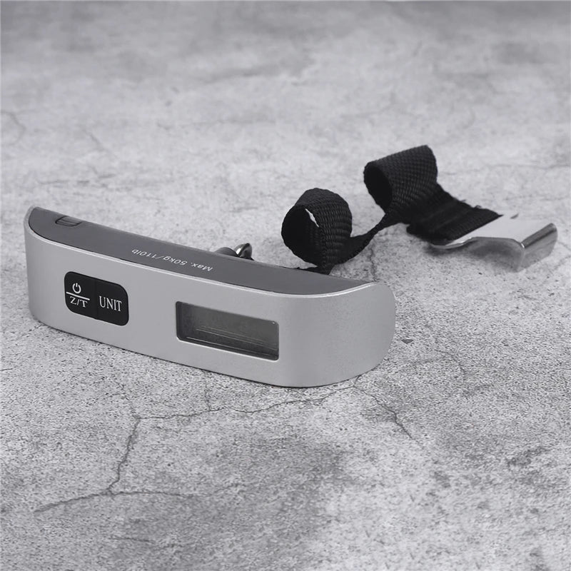 Portable Digital Luggage Scale 50kg/110lb LCD Travel Baggage Weight Scale