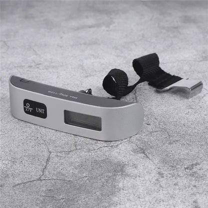 Portable Digital Luggage Scale 50kg/110lb LCD Travel Baggage Weight Scale