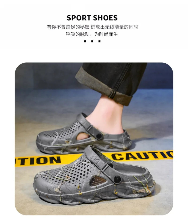Plus Size Unisex Classic Clogs Summer Garden Sandals Outdoor Comfort Shoes