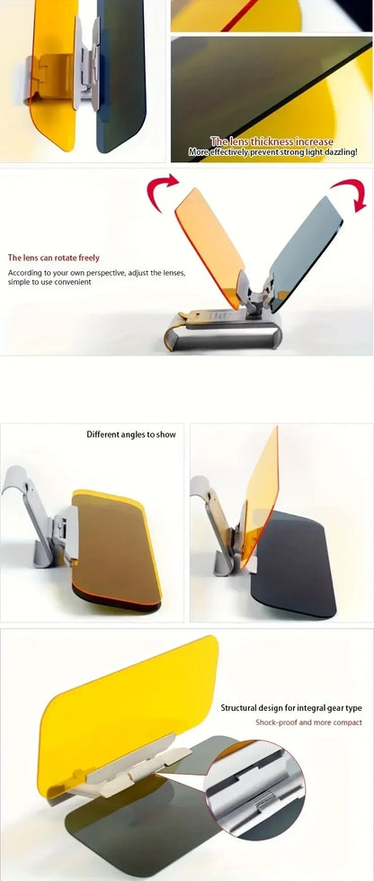 Universal Car Anti-Glare Visor Extender – UV Protection Sunshade