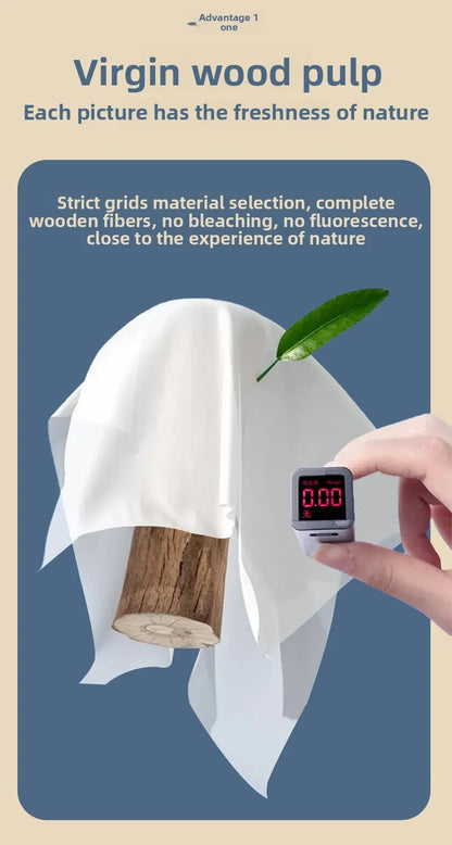 10-24 Pack Tissue Paper 300 Sheets 4/5 Ply Large Soft Paper Towels