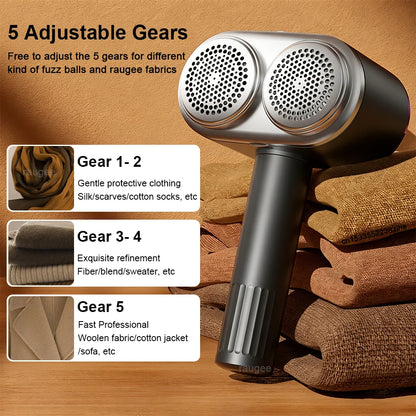 USB Rechargeable Lint Remover Clothes Shaver Fabric Fuzz Hair Ball Trimmer