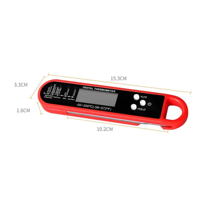 Digital Meat Thermometer – Instant Read Waterproof BBQ & Kitchen Temperature Probe