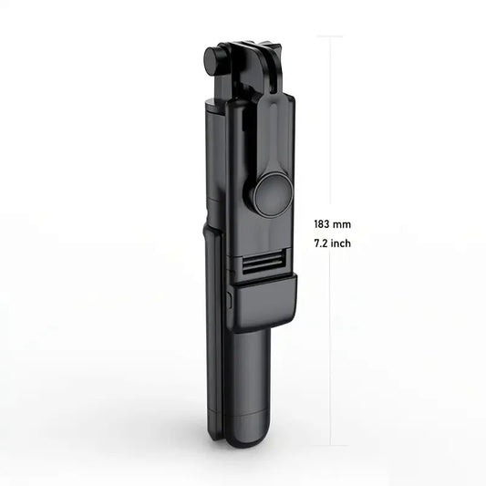 All-in-One Extendable Selfie Stick Tripod – Wireless Bluetooth Remote for iPhone & Smartphones