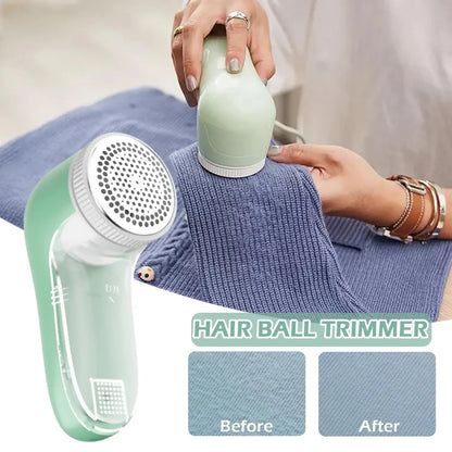 Portable Electric Fabric Shaver Lint Remover & Fuzz Trimmer