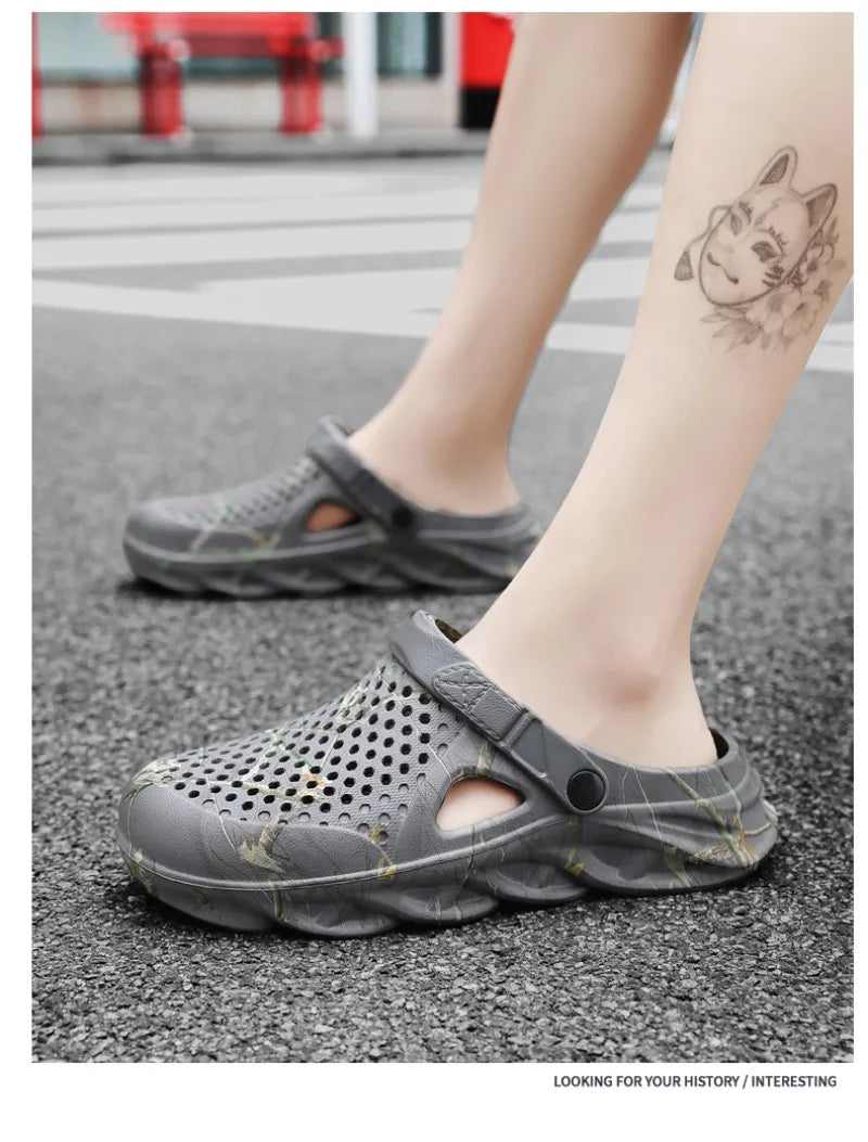 Plus Size Unisex Classic Clogs Summer Garden Sandals Outdoor Comfort Shoes
