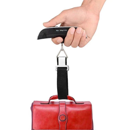 Portable Digital Luggage Scale 50kg/110lb LCD Travel Baggage Weight Scale