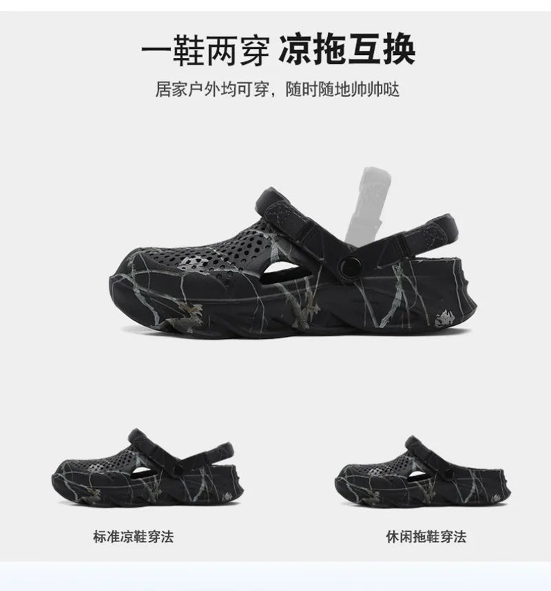 Plus Size Unisex Classic Clogs Summer Garden Sandals Outdoor Comfort Shoes