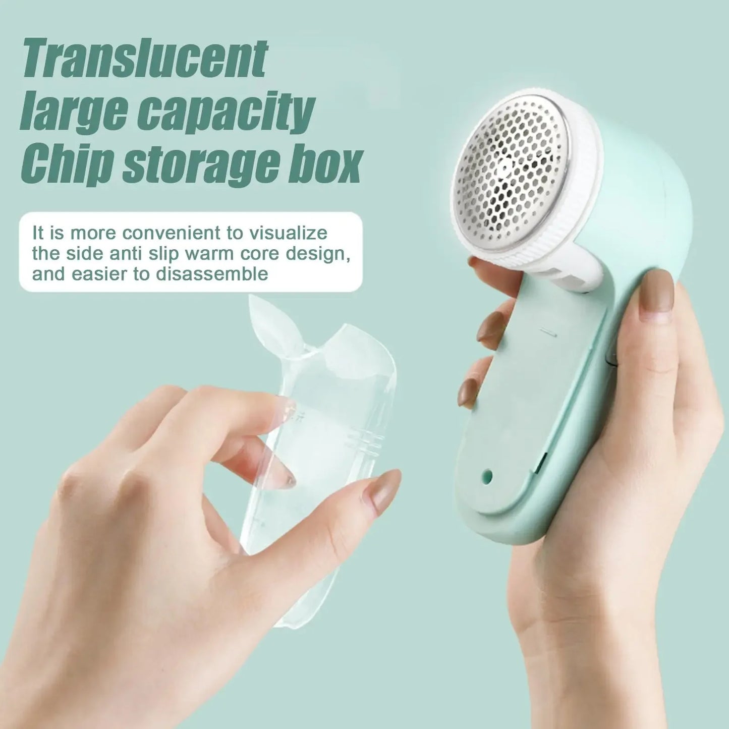 Portable Electric Fabric Shaver Lint Remover & Fuzz Trimmer