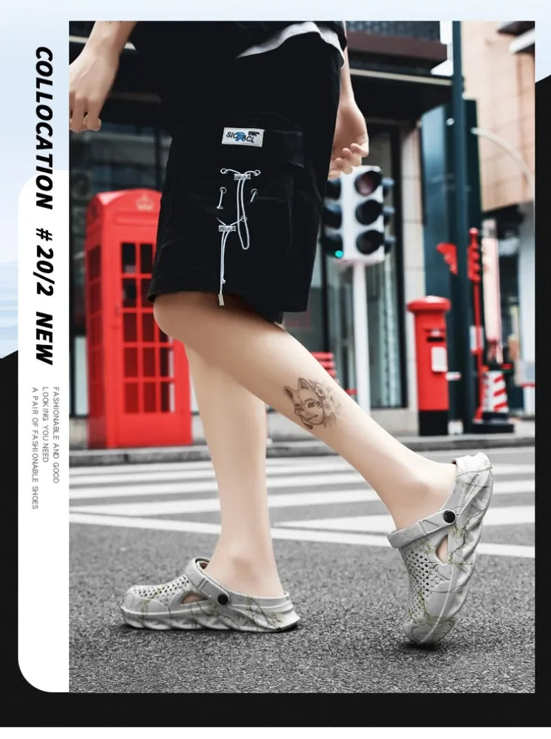 Plus Size Unisex Classic Clogs Summer Garden Sandals Outdoor Comfort Shoes