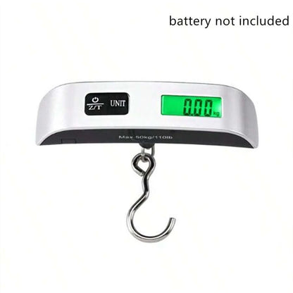 Portable Digital Luggage Scale 50kg/110lb LCD Travel Baggage Weight Scale