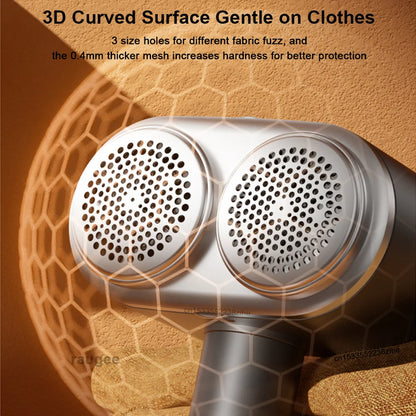 USB Rechargeable Lint Remover Clothes Shaver Fabric Fuzz Hair Ball Trimmer