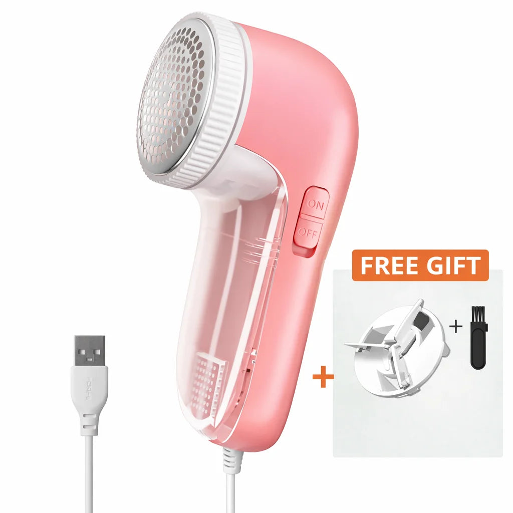 Portable Electric Fabric Shaver Lint Remover & Fuzz Trimmer