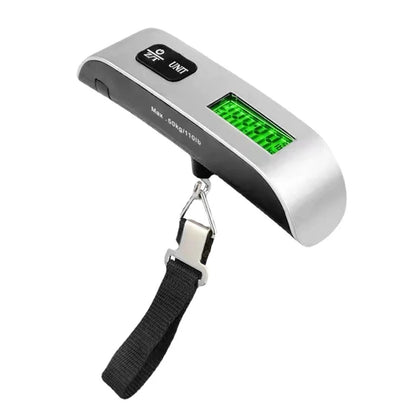 Portable Digital Luggage Scale 50kg/110lb LCD Travel Baggage Weight Scale