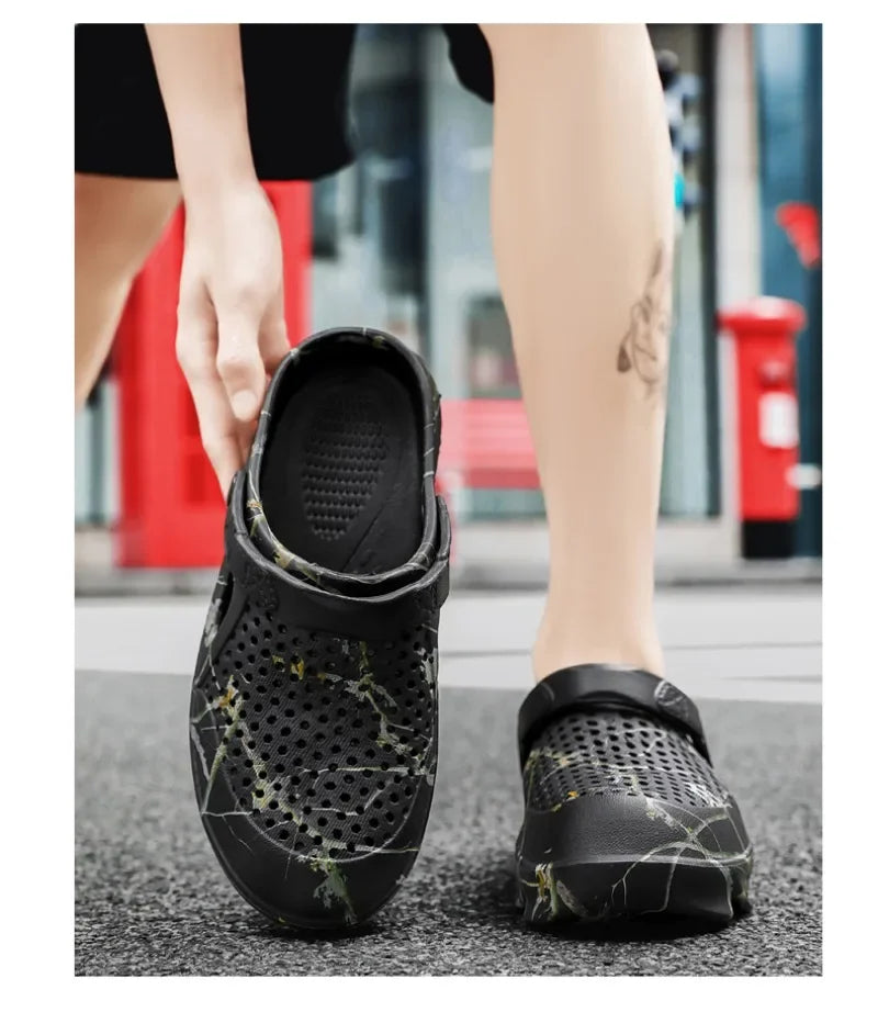 Plus Size Unisex Classic Clogs Summer Garden Sandals Outdoor Comfort Shoes
