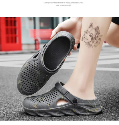 Plus Size Unisex Classic Clogs Summer Garden Sandals Outdoor Comfort Shoes