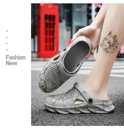 Plus Size Unisex Classic Clogs Summer Garden Sandals Outdoor Comfort Shoes