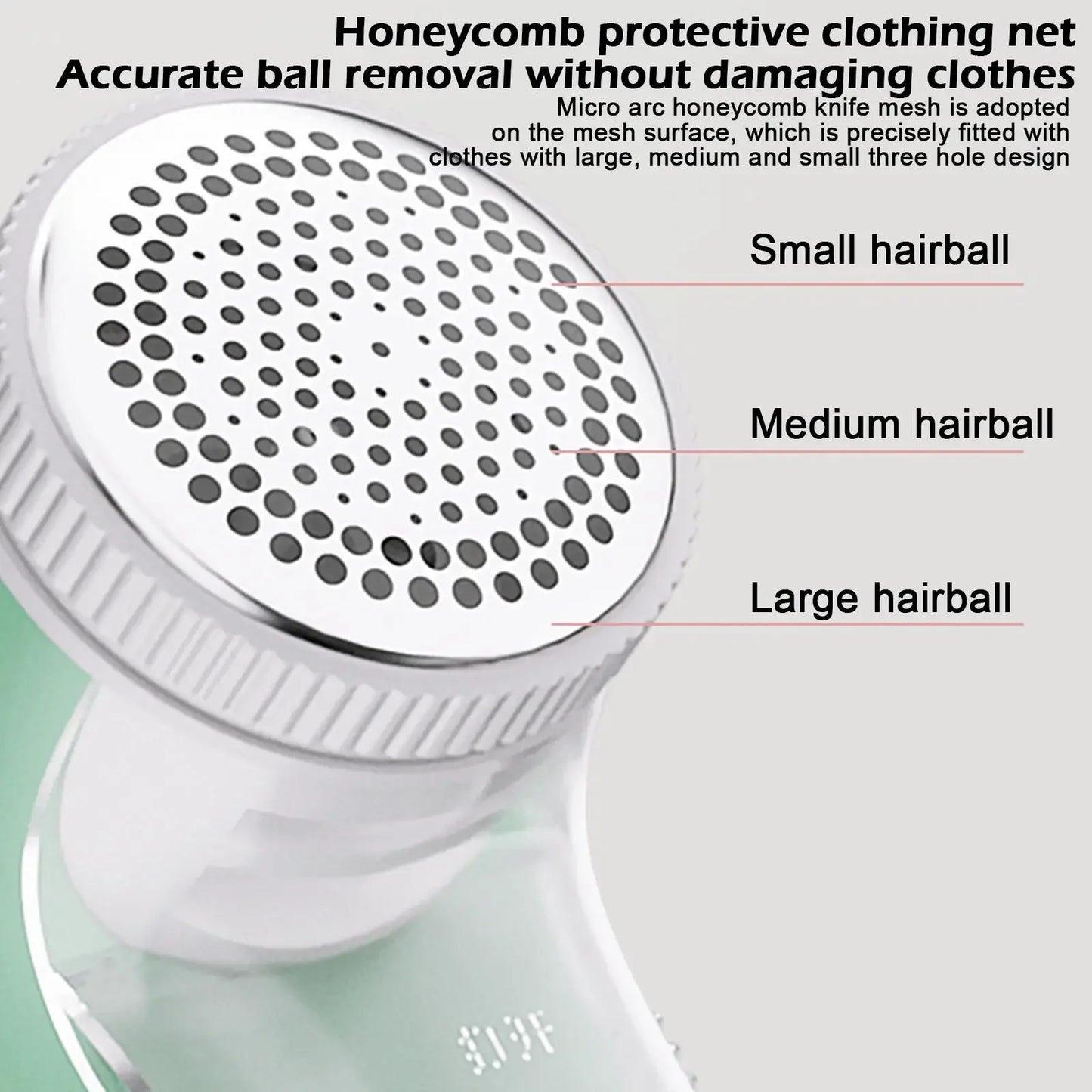 Portable Electric Fabric Shaver Lint Remover & Fuzz Trimmer