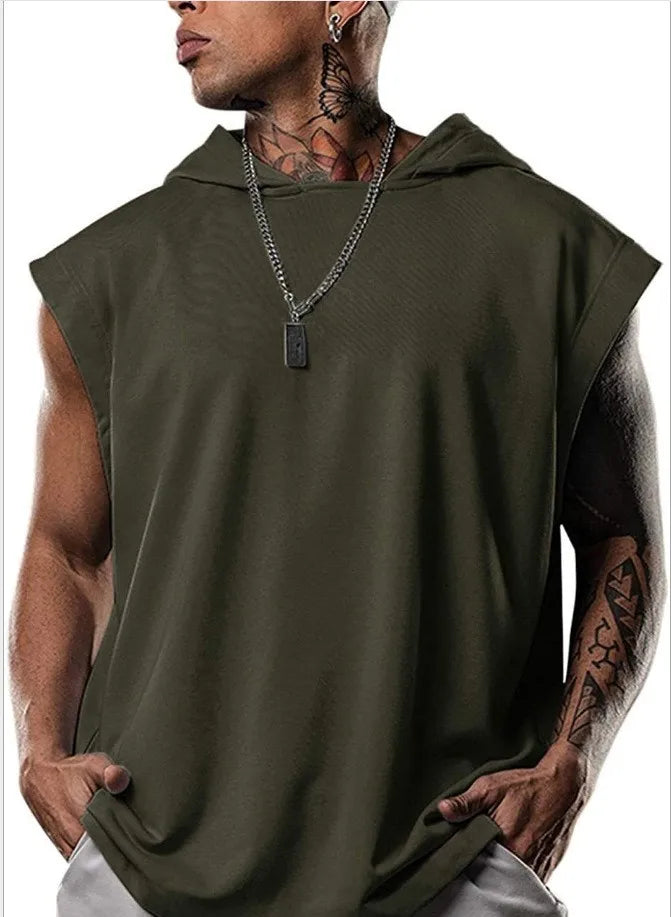Men’s Quick-Dry Sleeveless Gym Tank Top – Breathable Sports Vest for Fitness, Running & Basketball