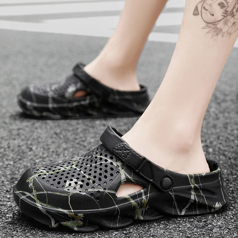 Plus Size Unisex Classic Clogs Summer Garden Sandals Outdoor Comfort Shoes