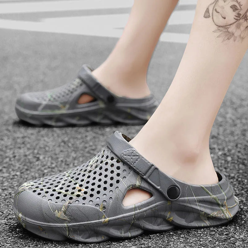 Plus Size Unisex Classic Clogs Summer Garden Sandals Outdoor Comfort Shoes